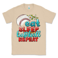 Mushroom eat sleep baseball repeat Classic Tee - texasbilliewilder