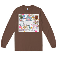 Chestnut sewing Long Sleeve Tee - MaliasSmallBusiness