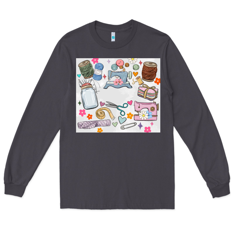 Sewing Long Sleeve Tee by MaliasSmallBusiness | Teevron