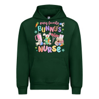 Forest Green every favorite bunnys nurse Urban Hoodie - MaliasSmallBusiness