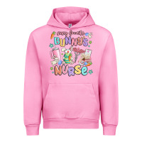Fuchsia Pink every favorite bunnys nurse Urban Hoodie - MaliasSmallBusiness