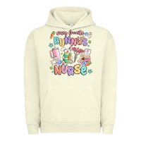 Pigment Pistachio every favorite bunnys nurse Urban Hoodie - MaliasSmallBusiness