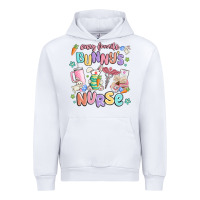 White every favorite bunnys nurse Urban Hoodie - MaliasSmallBusiness