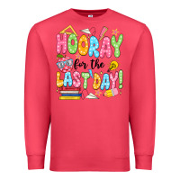 Cardinal hooray for the last day black Premium Sweatshirt - JahusDesignShop
