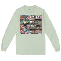 Matcha pray big worry small trust god Long Sleeve Tee - MaliasSmallBusiness