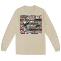 Mushroom pray big worry small trust god Long Sleeve Tee - MaliasSmallBusiness
