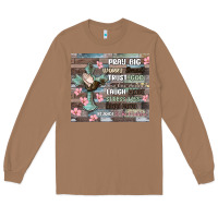 Toasted Coconut pray big worry small trust god Long Sleeve Tee - MaliasSmallBusiness