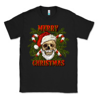Black Merry Christmas Classic Tee - RanaPortraitStore