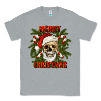 Heather Grey Merry Christmas Classic Tee - RanaPortraitStore