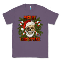 Lavender Merry Christmas Classic Tee - RanaPortraitStore