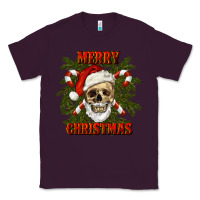 Plum Merry Christmas Classic Tee - RanaPortraitStore