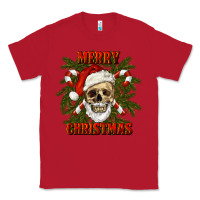 Red Merry Christmas Classic Tee - RanaPortraitStore