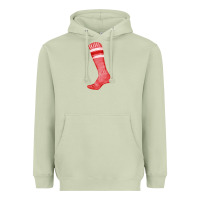 Matcha red sock fa element Heavyweight Hoodie - FaDigitalArtStudio