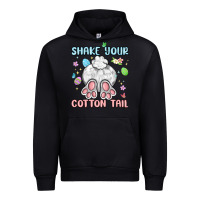Black shake your cotton tail Urban Hoodie - MaliasSmallBusiness