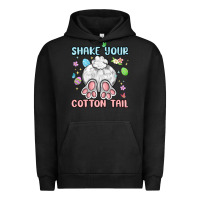Pigment Black shake your cotton tail Urban Hoodie - MaliasSmallBusiness