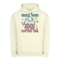 Pigment Pistachio shake your cotton tail Urban Hoodie - MaliasSmallBusiness
