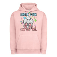 Pigment Salmon shake your cotton tail Urban Hoodie - MaliasSmallBusiness