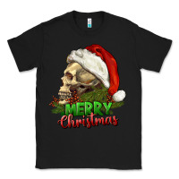 Black Merry Christmas Classic Tee - RanaPortraitStore
