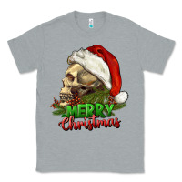 Heather Grey Merry Christmas Classic Tee - RanaPortraitStore