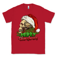 Red Merry Christmas Classic Tee - RanaPortraitStore