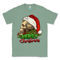 Sage Merry Christmas Classic Tee - RanaPortraitStore