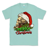 Seafoam Merry Christmas Classic Tee - RanaPortraitStore