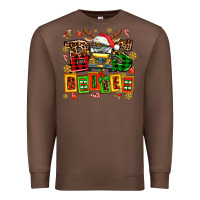 Chestnut bus driver chrıstmas Premium Sweatshirt - AdoDesignShop