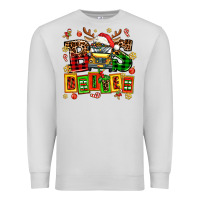 Dove Grey bus driver chrıstmas Premium Sweatshirt - AdoDesignShop
