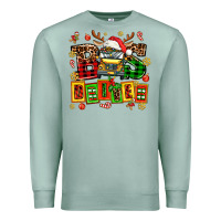 Seafoam bus driver chrıstmas Premium Sweatshirt - AdoDesignShop