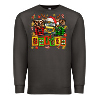 Smoke bus driver chrıstmas Premium Sweatshirt - AdoDesignShop