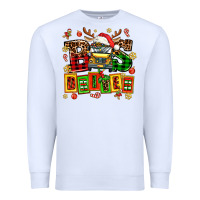 White bus driver chrıstmas Premium Sweatshirt - AdoDesignShop