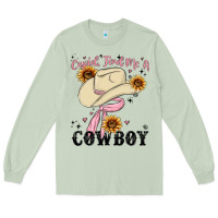 Matcha cupid find me a cowboy Long Sleeve Tee - MaliasSmallBusiness