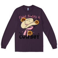 Plum cupid find me a cowboy Long Sleeve Tee - MaliasSmallBusiness