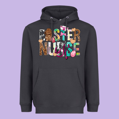 Easter Nurse Easter Day Heavyweight Hoodie Designed By Neo Western