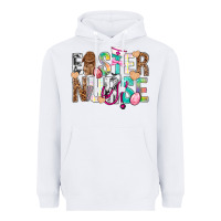 White Easter Nurse Easter Day Heavyweight Hoodie - Neo Western
