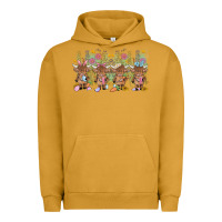 Pigment Peanut Butter easter day baby highland cow Urban Hoodie - MaliasSmallBusiness