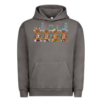 Pigment Tornado easter day baby highland cow Urban Hoodie - MaliasSmallBusiness
