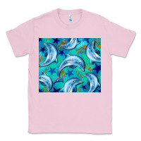 Bubblegum Pink dolphin tumbler Classic Tee - BarkalooDesign