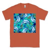 Copper dolphin tumbler Classic Tee - BarkalooDesign