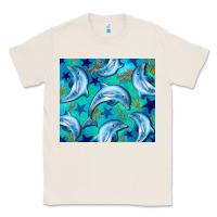 Natural dolphin tumbler Classic Tee - BarkalooDesign