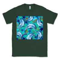Sports Green dolphin tumbler Classic Tee - BarkalooDesign