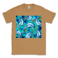 Toasted Coconut dolphin tumbler Classic Tee - BarkalooDesign