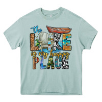 Arona the lakes my happy place Heavy Core Tee - CowhideDigitalArt