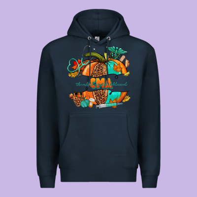 Cma Pumpkin Nurse Premium Hoodie Designed By Nancycooperartshop