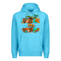 Ocean Blue cma pumpkin nurse Premium Hoodie - NancyCooperArtShop