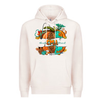 Pale Pink cma pumpkin nurse Premium Hoodie - NancyCooperArtShop