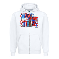 White red white boozy billie wilder Zipper Hoodie - texasbilliewilder