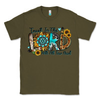 Army Green trust in the lord with all your heart Classic Tee - Zillion Design Studio