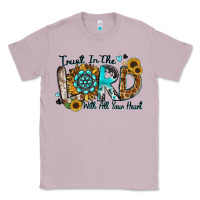 Lilac trust in the lord with all your heart Classic Tee - Zillion Design Studio