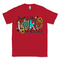 Red trust in the lord with all your heart Classic Tee - Zillion Design Studio